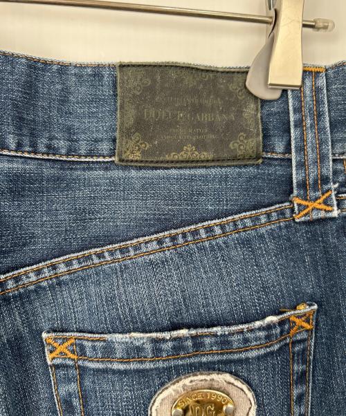 DOLCE & GABBANA（ドルチェ＆ガッバーナ）DOLCE & GABBANA (ドルチェ＆ガッバーナ) デニムパンツ インディゴ サイズ:48の古着・服飾アイテム