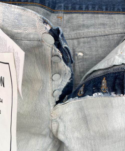 H&M（エイチアンドエム）H&M (エイチアンドエム) MARTIN MARGIELA (マルタン・マルジェラ) デニムパンツ ホワイト サイズ:31の古着・服飾アイテム