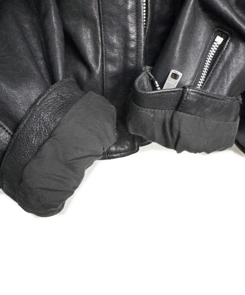 beautiful people（ビューティフルピープル）beautiful people (ビューティフルピープル) 2WAYライダースジャケット ブラック サイズ:42の古着・服飾アイテム