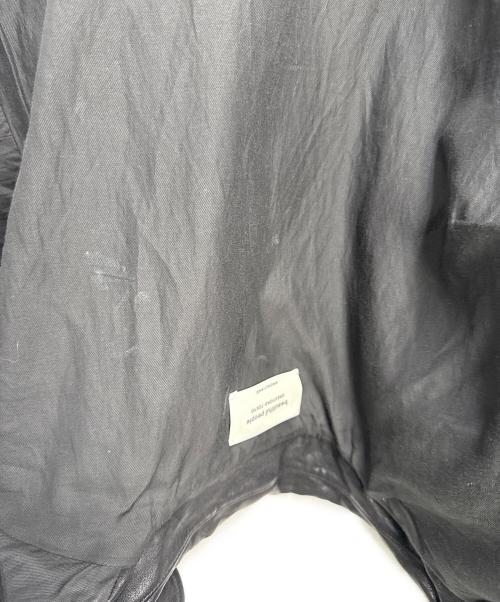 beautiful people（ビューティフルピープル）beautiful people (ビューティフルピープル) 2WAYライダースジャケット ブラック サイズ:42の古着・服飾アイテム