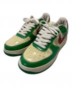 NIKE×Mr. Cartoonナイキ×ミスター・カートゥーン）の古着「Air Force 1 Low（エアフォース1 ロー）」｜グリーン×ホワイト