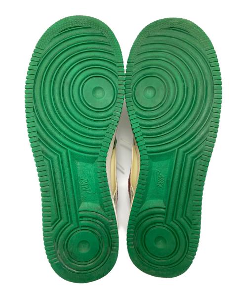 NIKE（ナイキ）NIKE (ナイキ) Mr. Cartoon (ミスター・カートゥーン) Air Force 1 Low（エアフォース1 ロー） グリーン×ホワイト サイズ:29cmの古着・服飾アイテム