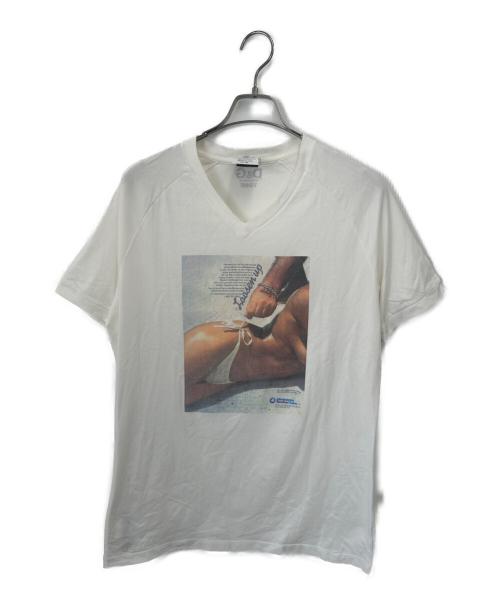DOLCE & GABBANA（ドルチェ＆ガッバーナ）DOLCE & GABBANA (ドルチェ＆ガッバーナ) 半袖カットソー ホワイト サイズ:XXLの古着・服飾アイテム