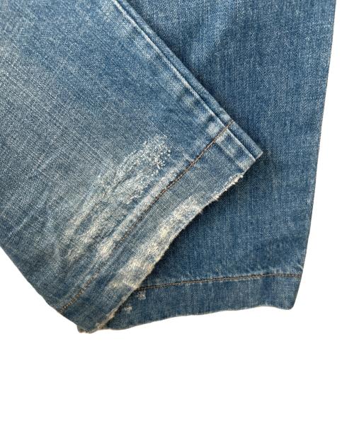 DOLCE & GABBANA（ドルチェ＆ガッバーナ）DOLCE & GABBANA (ドルチェ＆ガッバーナ) ダメージ加工デニムパンツ インディゴ サイズ:52の古着・服飾アイテム