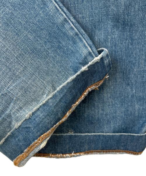 DOLCE & GABBANA（ドルチェ＆ガッバーナ）DOLCE & GABBANA (ドルチェ＆ガッバーナ) ダメージ加工デニムパンツ インディゴ サイズ:52の古着・服飾アイテム