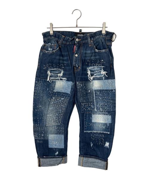 DSQUARED2（ディースクエアード）DSQUARED2 (ディースクエアード) デニムパンツ インディゴ サイズ:48の古着・服飾アイテム