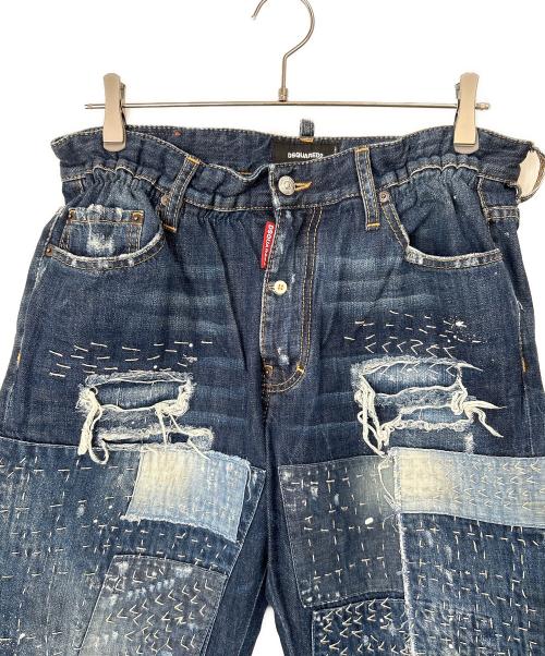 DSQUARED2（ディースクエアード）DSQUARED2 (ディースクエアード) デニムパンツ インディゴ サイズ:48の古着・服飾アイテム