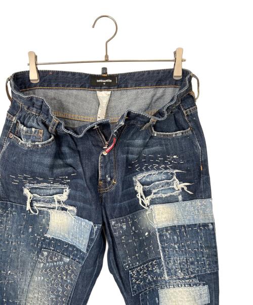 DSQUARED2（ディースクエアード）DSQUARED2 (ディースクエアード) デニムパンツ インディゴ サイズ:48の古着・服飾アイテム