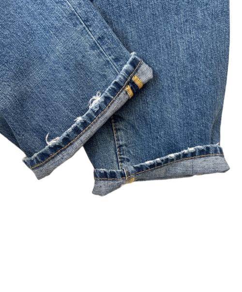 DSQUARED2（ディースクエアード）DSQUARED2 (ディースクエアード) リペア加工デニムパンツ インディゴ サイズ:48の古着・服飾アイテム