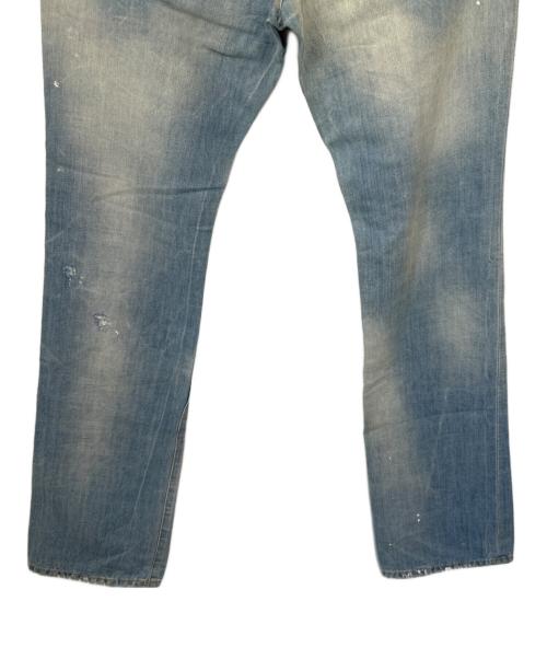 DSQUARED2（ディースクエアード）DSQUARED2 (ディースクエアード) ダメージ加工デニムパンツ インディゴ サイズ:48の古着・服飾アイテム