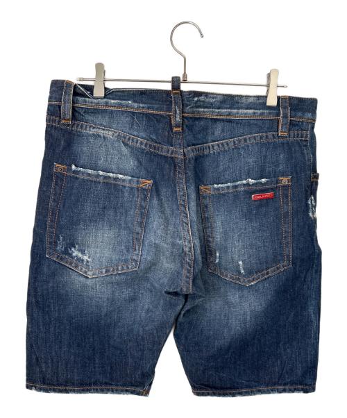 DSQUARED2（ディースクエアード）DSQUARED2 (ディースクエアード) デニムハーフパンツ インディゴ サイズ:50の古着・服飾アイテム