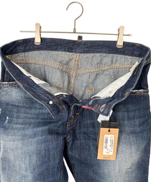 DSQUARED2（ディースクエアード）DSQUARED2 (ディースクエアード) デニムハーフパンツ インディゴ サイズ:50の古着・服飾アイテム