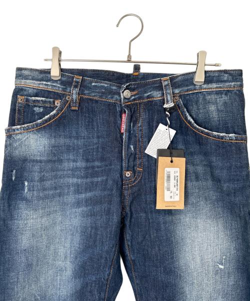 DSQUARED2（ディースクエアード）DSQUARED2 (ディースクエアード) デニムハーフパンツ インディゴ サイズ:50の古着・服飾アイテム