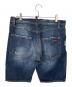 DSQUARED2 (ディースクエアード) デニムハーフパンツ インディゴ サイズ:50：10000円