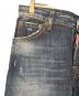 中古・古着 DSQUARED2 (ディースクエアード) デニムハーフパンツ インディゴ サイズ:50：10000円