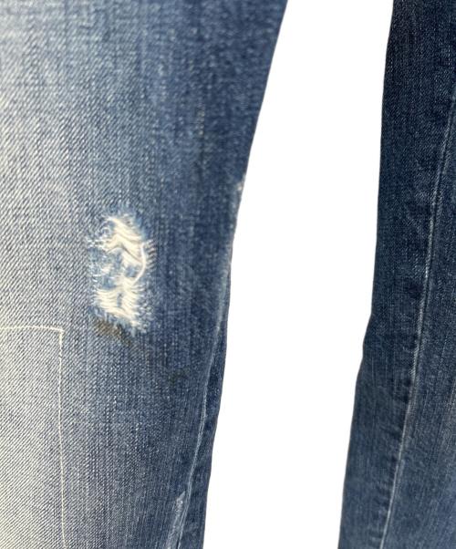 DSQUARED2（ディースクエアード）DSQUARED2 (ディースクエアード) ビッグスタッズデニムパンツ インディゴ サイズ:48の古着・服飾アイテム