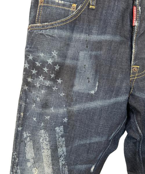 DSQUARED2（ディースクエアード）DSQUARED2 (ディースクエアード) デニムパンツ インディゴ サイズ:48の古着・服飾アイテム