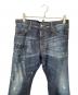 中古・古着 DSQUARED2 (ディースクエアード) デニムパンツ インディゴ サイズ:48：10000円