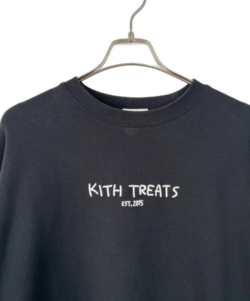 KITH TREATS（キストリーツ）KITH TREATS (キストリーツ) スウェット ブラック サイズ:Mの古着・服飾アイテム