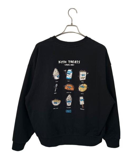 KITH TREATS（キストリーツ）KITH TREATS (キストリーツ) スウェット ブラック サイズ:Mの古着・服飾アイテム