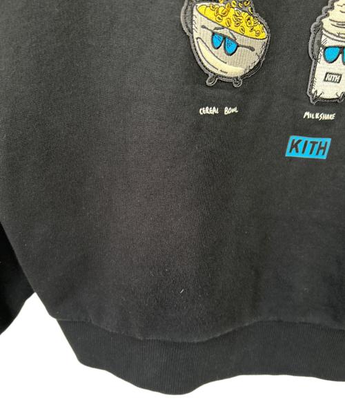 KITH TREATS（キストリーツ）KITH TREATS (キストリーツ) スウェット ブラック サイズ:Mの古着・服飾アイテム