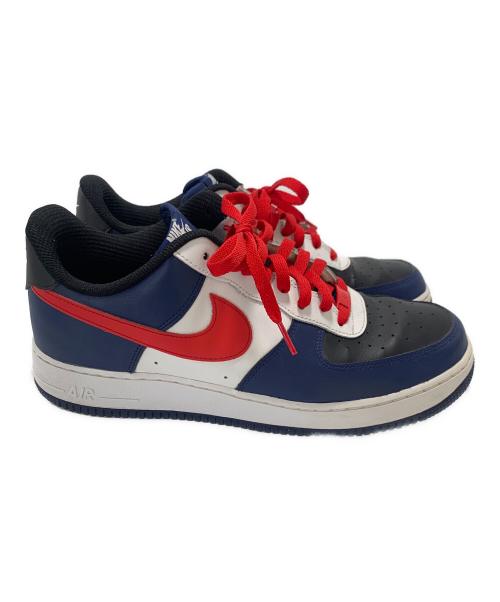 NIKE（ナイキ）NIKE (ナイキ) AIR FORCE 1 LOW ネイビー×レッド サイズ:29.5cmの古着・服飾アイテム