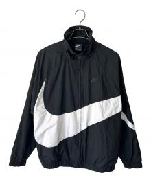 NIKE（ナイキ）の古着「HBR STMT WOVEN JACKET」｜ブラック×ホワイト