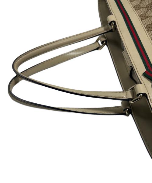 GUCCI（グッチ）GUCCI (グッチ) トートバッグ ベージュの古着・服飾アイテム