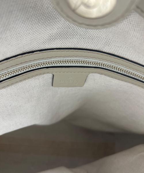 GUCCI（グッチ）GUCCI (グッチ) トートバッグ ベージュの古着・服飾アイテム