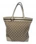 GUCCI（グッチ）の古着「トートバッグ」｜ベージュ