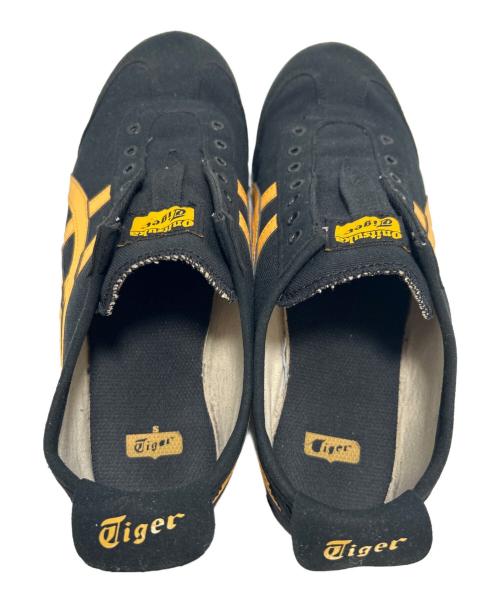 Onitsuka Tiger（オニツカタイガー）Onitsuka Tiger (オニツカタイガー) MEXICO 66 SLIP-ON　ローカットスニーカー ブラック×イエロー サイズ:27.5の古着・服飾アイテム