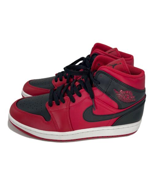 NIKE（ナイキ）NIKE (ナイキ) AIR JORDAN　ハイカットスニーカー ブラック×レッド サイズ:27の古着・服飾アイテム