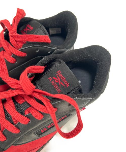 REEBOK（リーボック）REEBOK (リーボック) スニーカー CLUB C 85 VINTAGE　 ブラック×レッド サイズ:27.5cmの古着・服飾アイテム