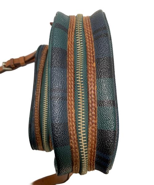 RALPH LAUREN（ラルフローレン）RALPH LAUREN (ラルフローレン) ショルダーバッグ グリーン×ブルーの古着・服飾アイテム