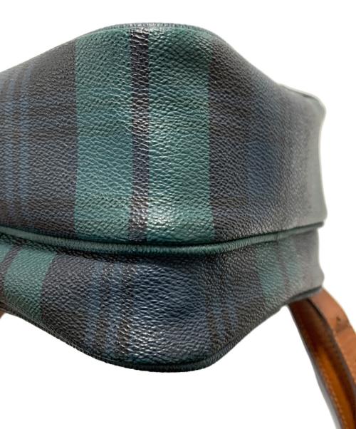 RALPH LAUREN（ラルフローレン）RALPH LAUREN (ラルフローレン) ショルダーバッグ グリーン×ブルーの古着・服飾アイテム