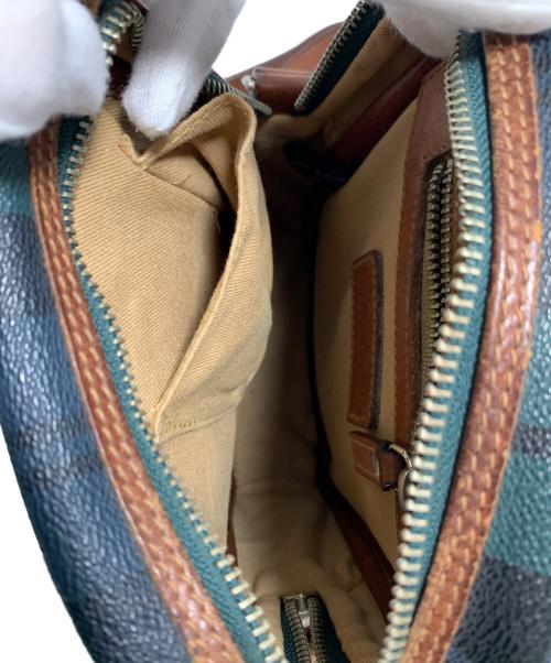 RALPH LAUREN（ラルフローレン）RALPH LAUREN (ラルフローレン) ショルダーバッグ グリーン×ブルーの古着・服飾アイテム