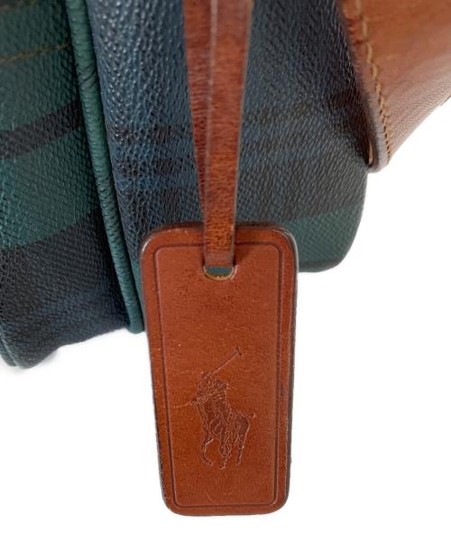 RALPH LAUREN（ラルフローレン）RALPH LAUREN (ラルフローレン) ショルダーバッグ グリーン×ブルーの古着・服飾アイテム