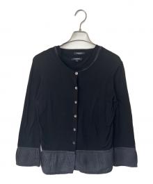 BURBERRY LONDON（バーバリーロンドン）の古着「薄手カーディガン」｜ブラック