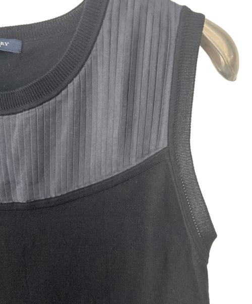 BURBERRY LONDON（バーバリーロンドン）BURBERRY LONDON (バーバリーロンドン) 薄手カーディガン ブラック サイズ:2の古着・服飾アイテム