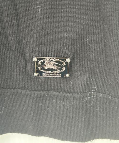 BURBERRY LONDON（バーバリーロンドン）BURBERRY LONDON (バーバリーロンドン) 薄手カーディガン ブラック サイズ:2の古着・服飾アイテム