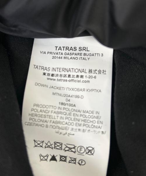 TATRAS（タトラス）TATRAS (タトラス) 別注CONGO Bottoウールダウンジャケット ブラック サイズ:4の古着・服飾アイテム
