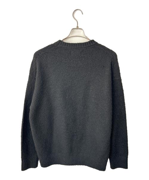 FRED PERRY（フレッドペリー）FRED PERRY (フレッドペリー) BEAMS (ビームス) 厚手ニット ブラック サイズ:Mの古着・服飾アイテム