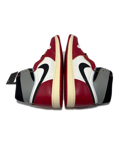 NIKE（ナイキ）NIKE (ナイキ) UNION (ユニオン) スニーカー Air Jordan 1 Retro High OG レッド×ブラック サイズ:30.5cm 未使用品の古着・服飾アイテム