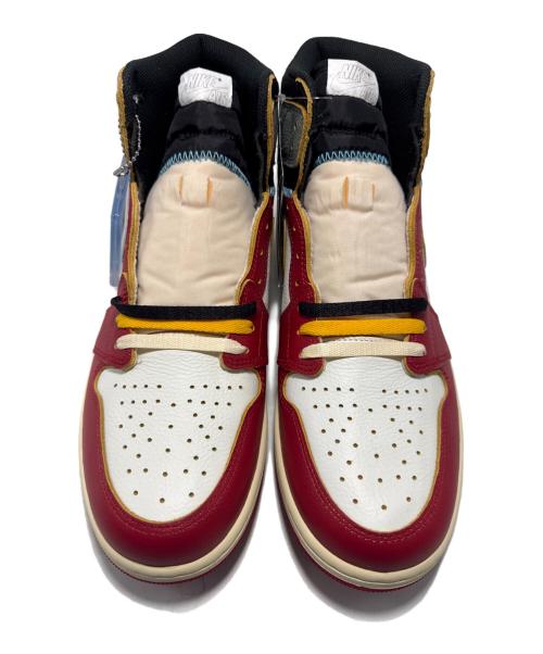 NIKE（ナイキ）NIKE (ナイキ) UNION (ユニオン) スニーカー Air Jordan 1 Retro High OG レッド×ブラック サイズ:30.5cm 未使用品の古着・服飾アイテム