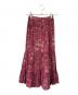 Hysteric Glamour（ヒステリックグラマー）の古着「ロングスカート」｜ワインレッド