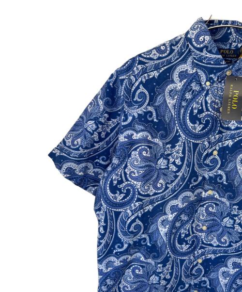POLO RALPH LAUREN（ポロ・ラルフローレン）POLO RALPH LAUREN (ポロ・ラルフローレン) 半袖シャツ ブルー サイズ:XL 未使用品の古着・服飾アイテム
