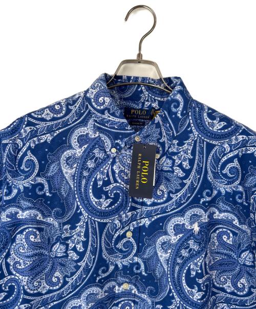 POLO RALPH LAUREN（ポロ・ラルフローレン）POLO RALPH LAUREN (ポロ・ラルフローレン) 半袖シャツ ブルー サイズ:XL 未使用品の古着・服飾アイテム