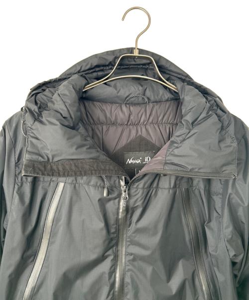 NANGA（ナンガ）NANGA (ナンガ) URBAN RESEARCH iD (アーバンリサーチアイディー) ダウンジャケット ブラック サイズ:Lの古着・服飾アイテム