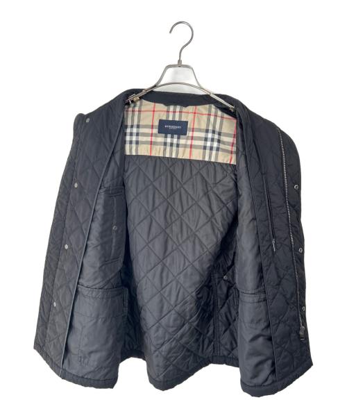 BURBERRY LONDON（バーバリーロンドン）BURBERRY LONDON (バーバリーロンドン) キルティングジャケット ブラック サイズ:Mの古着・服飾アイテム