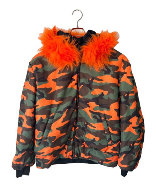 ELVIRA（エルビラ）ELVIRA (エルビラ) リバーシブルジャケット ブラック/グリーン×オレンジ サイズ:-の古着・服飾アイテム